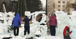 Хабаровск начали оформлять в лед РИА AmurMedia