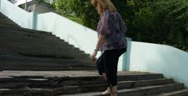 Лестница к стадиону Ленина Валентина Егорова
