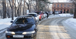 Автопробег  Информационнный отдел Хабаровской Епархии