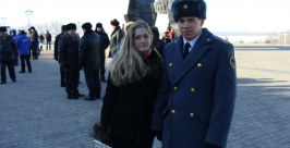 Церемония возложения цветов к мемориалу на площади Славы состоялась в Хабаровске Роман Федоров