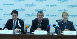 Участники пресс-конференции Анастасия Афанасенко