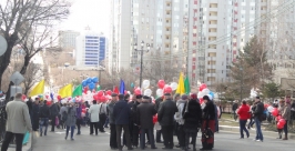 Подготовка к шествию Анастасия Афанасенко