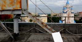 В краевой столице состоялся &quotПленэр на крыше&quot  Анна Незнанова