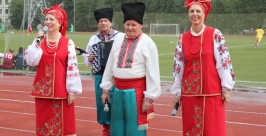 Представители украинского землячества Лилия Федосеева