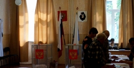 Жители Комсомольска-на-Амуре идут на выборы, несмотря на небывалый разгул стихии в городе Роман Федоров