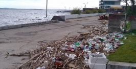 Вода покинула центральную набережную Комсомольска-на-Амуре Паблик &quotПубличный Комсомольск-на-Амуре&quot