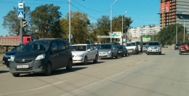 Пробки на улице П.Л. Морозова Евгений Попов