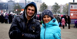 Олимпийский огонь пронесли по живописным местам Хабаровска Роман Федоров