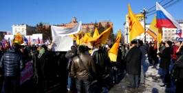 Более 10 тысяч дальневосточников собрались воедино в Хабаровске и поддержали жителей Крыма Роман Федоров