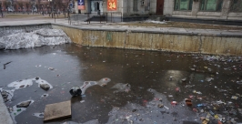 Фонтан возле центрального дома культуры Анастасия Афанасенко