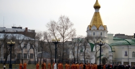 Благодатный огонь прибыл в Хабаровск Роман Федоров