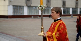 Благодатный огонь прибыл в Хабаровск Роман Федоров