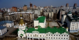 Горожане оккупируют звонницу Спасо-Преображенского собора в Хабаровске Роман Федоров