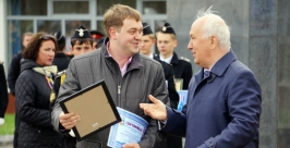 Ярко и красочно прошло награждение лучших патриотических клубов Хабаровска Роман Федоров