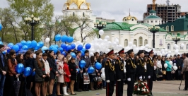Ярко и красочно прошло награждение лучших патриотических клубов Хабаровска Роман Федоров