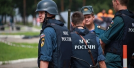 Репетиция празднования Дня рождения Дальневосточного центра МЧС прошла в Хабаровске Корр. ИА AmurMedia, Антон Евдокишин
