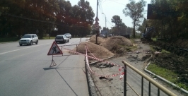 Реконструкция улицы Волочаевской началась в Хабаровске Евгений Попов