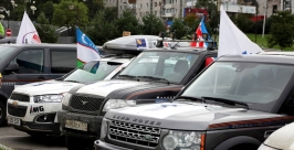Лучшим городом назвали Хабаровск участники автопробега &quotРоссия – Корея 2014&quot Роман Федоров