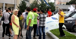 Лучшим городом назвали Хабаровск участники автопробега &quotРоссия – Корея 2014&quot Роман Федоров