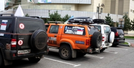 Лучшим городом назвали Хабаровск участники автопробега &quotРоссия – Корея 2014&quot Роман Федоров