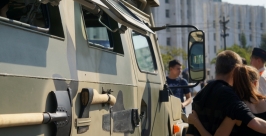 Сбор контрактников Александра Мельник