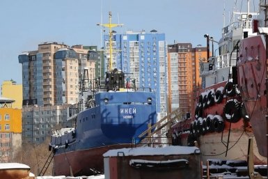 РЭБ флота переезжает на Хабаровский судостроительный завод ТГ Дмитрия Демешина