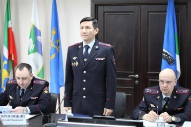 Нового замначальника УМВД России по Хабаровскому краю представили личному составу