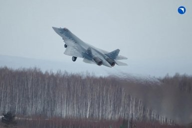 ОАК передала Минобороны России партию самолетов Су-57 с обновленным комплексом вооружения Предоставлено пресс-службой Госкорпорации Ростех