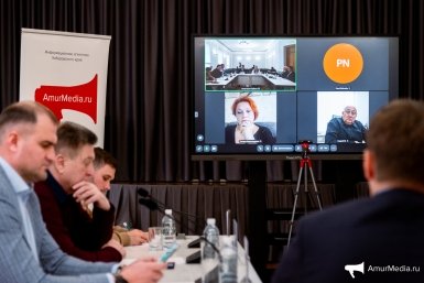 Оксана Александрова выступила по ВКС на круглом столе АмурМедиа Евдокия Сорокина, ИА AmurMedia