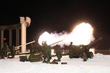 Праздничный салют состоится в Хабаровске в честь Дня защитника Отечества Предоставлено пресс-службой Восточного военного округа