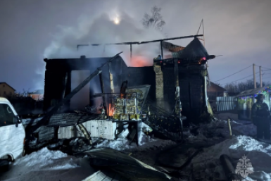 Последствия пожара Пресс-служба ГУ МЧС России по Хабаровскому краю