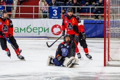 Момент игры Пресс-служба ХК &quotСКА-Нефтяник&quot