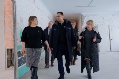 Во время рабочей поездки в Солнечный Пресс-служба ХРО Единая Россия