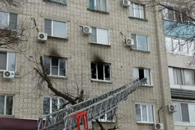 Пожар Предоставлено пресс-службой ГУ МЧС России по Хабаровскому краю