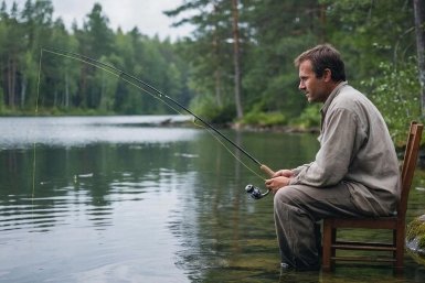 Лучшие водоёмы России 2026: куда поехать за рыбой этой весной и летом Создано при помощи ИИ