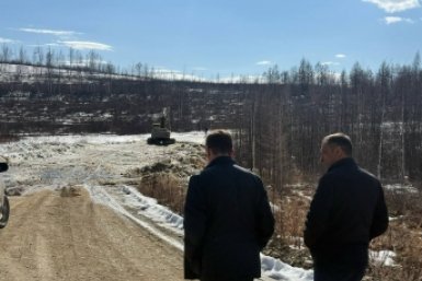 Обвал дороги произошёл в Хабаровском крае на трассе Новый Ургал — Чекунда ТГ главы Верхнебуреинского района Антона Харина