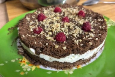 Без духовки и раскатки коржей - торт за 15 минут для самых ленивых