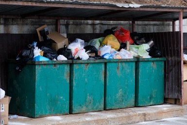 мусорный контейнер, мусорка, вывоз мусора, бытовые отходы Евгений  Кулешов, ИА PrimaMedia.ru