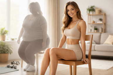 Вместо пуза — пресс: сидячая "жиротопка" из 2 движений заменяет зал и диету — подготовка фигуры к лету