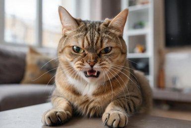 Милые снаружи, дикие внутри: 5 пород котов - не терпят детских криков и сразу пускают когти Создано при помощи ИИ