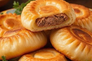 Беляши с мясом готовлю каждые выходные: Домашние хватают прямо со сковороды - вкуснятина