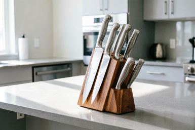 Точу ножи без мужа и "наждачки": 1 хитрость спасет, когда ничего нет под рукой