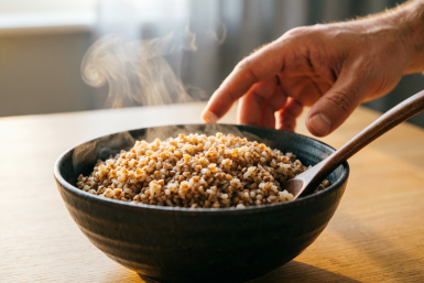 Эта гречка покорила мужа: ест из кастрюли, а дети просят вместо завтрака — 1 добавка от шефа и "слюнки текут"