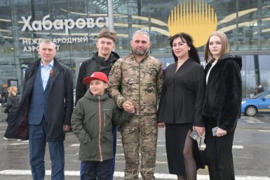 Глава района имени Лазо вернулся из зоны СВО Вячеслав Реутов