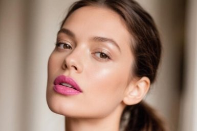 Самый классный макияж губ на весну: Помаду наношу только так - хитрость