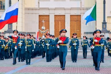Военно-музыкальный фестиваль &quotАмурские волны&quot ИА AmurMedia