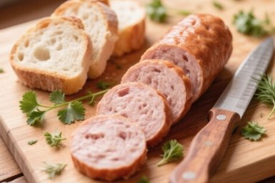 Магазинная колбаса - прошлый век: Пеку куриную вкуснятину в духовке, с бутерами - на ура