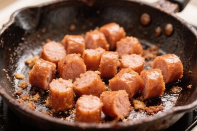 Мясные колбаски в магазине не беру: Готовлю сама - получаю отборную вкуснятину