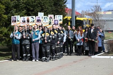 Комсомольские нефтяники отметили День Победы РН-Комсомольский НПЗ
