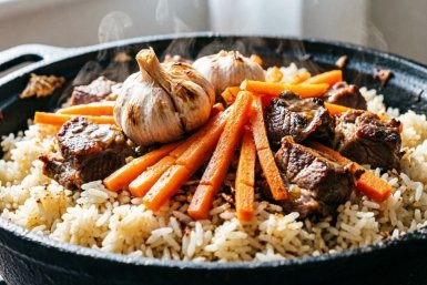 Кладу на рис 2 кусочка – и плов получается рассыпчатым: не вязкая каша, а ресторанное блюдо – вкуснее, чем в Узбекистане